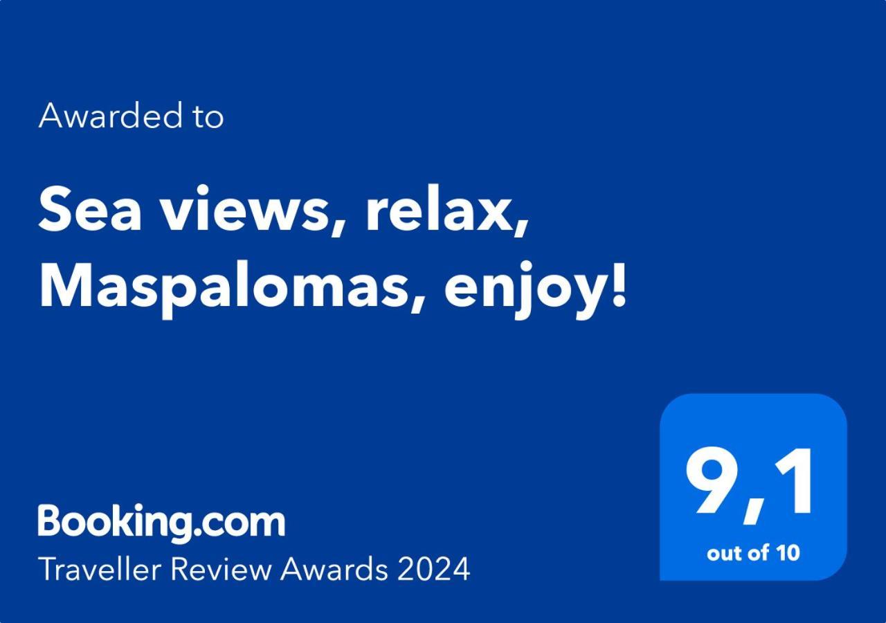 Sea Views, Relax, Maspalomas, Enjoy! San Bartolome de Tirajana  Exterior photo
